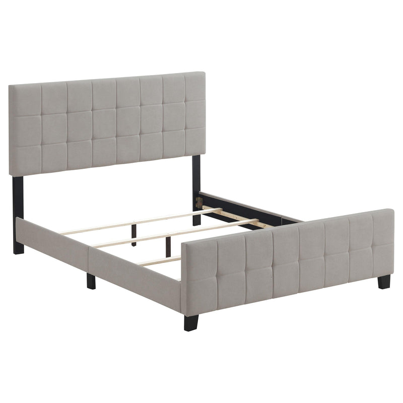 Fairfield Upholstered Eastern King Panel Bed Beige - alternate view