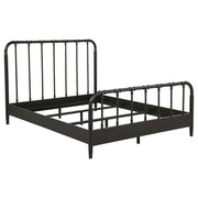 Rocco All Wood Water Pipe Open Frame Queen Bed Dark Bronze - alternate view