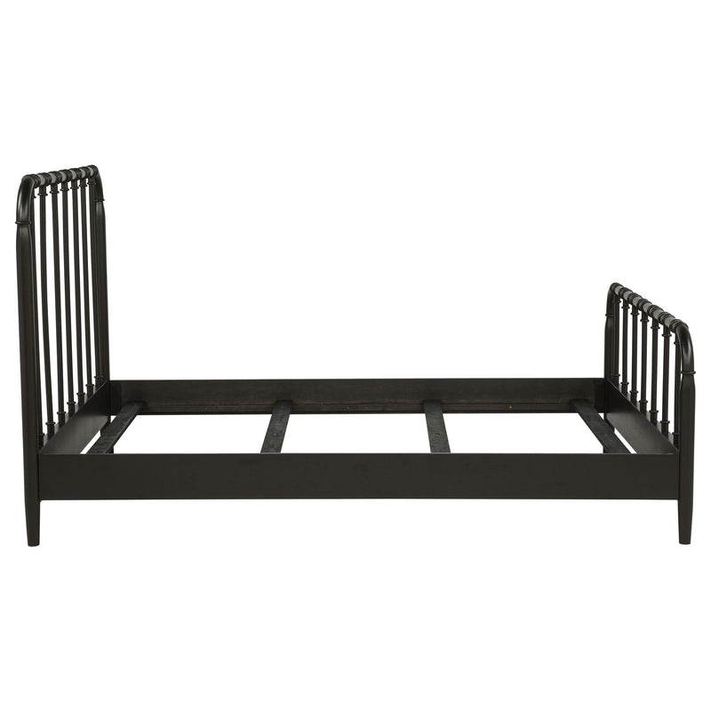 Rocco All Wood Water Pipe Open Frame Queen Bed Dark Bronze - detail 6