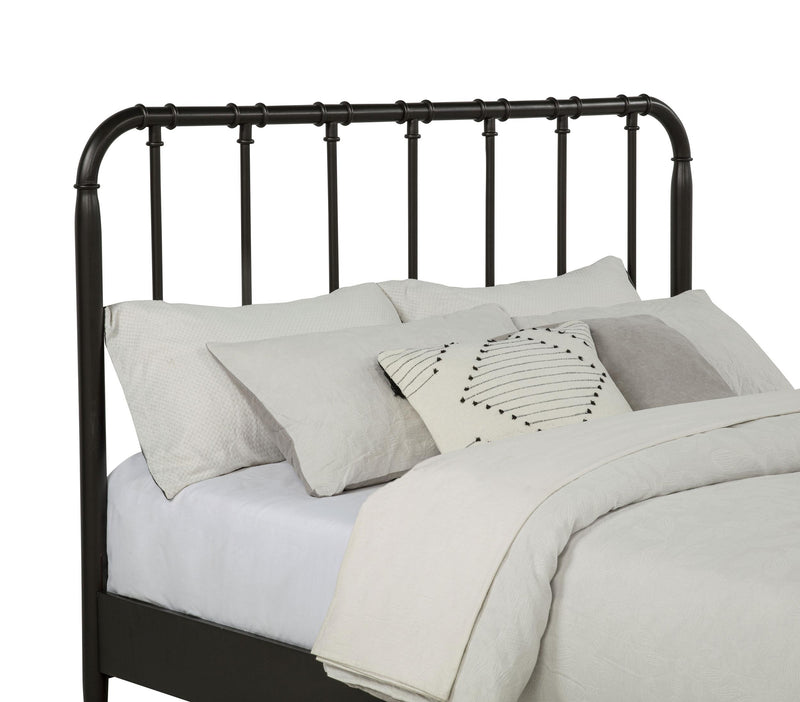 Rocco All Wood Water Pipe Open Frame Queen Bed Dark Bronze - detail 7