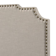 Tamarac Upholstered Eastern King Panel Bed Beige - detail 5