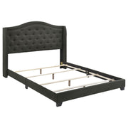 Sonoma Upholstered Queen Wingback Bed Grey - alternate view