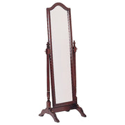 Cabot Wood Adjustable Full Length Cheval Mirror Merlot - alternate view