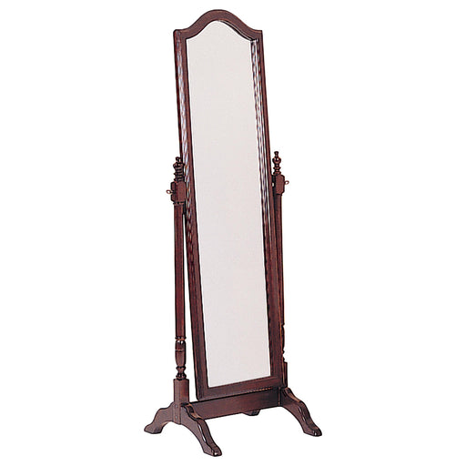 Cabot Wood Adjustable Full Length Cheval Mirror Merlot - alternate view