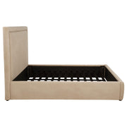 Lawson 54-inch Upholstered Queen Platform Bed Light Saddle - detail 6
