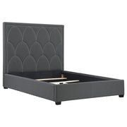 Bowfield Upholstered Eastern King Panel Bed Charcoal - detail 3