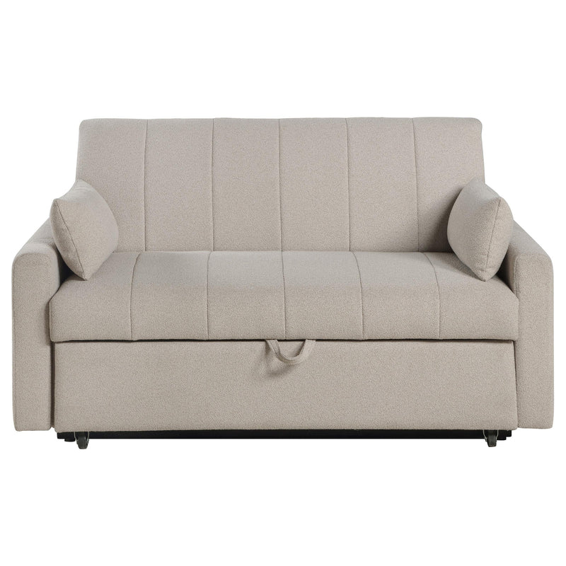 Portland Boucle Upholstered Sleeper Sofa Bed