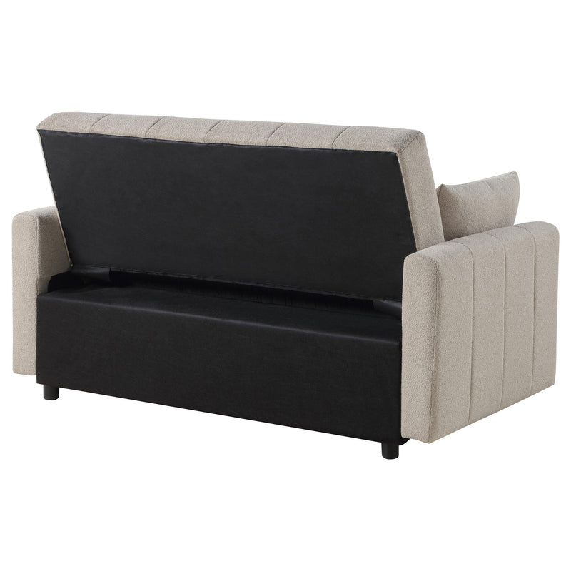 Portland Boucle Upholstered Sleeper Sofa Bed