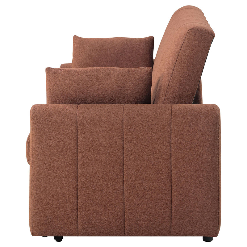 Portland Boucle Upholstered Sleeper Sofa Bed
