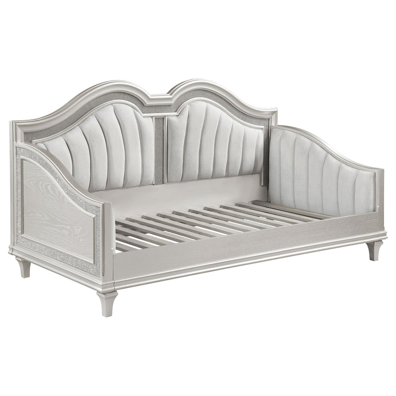 Evangeline Upholstered Twin Daybed Silver Oak - alternate view