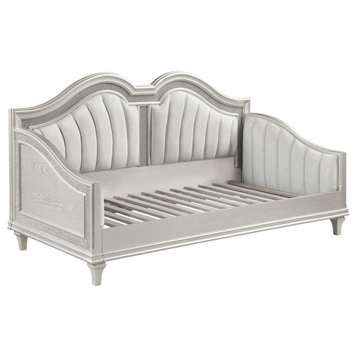 Evangeline Upholstered Twin Daybed Silver Oak - alternate view