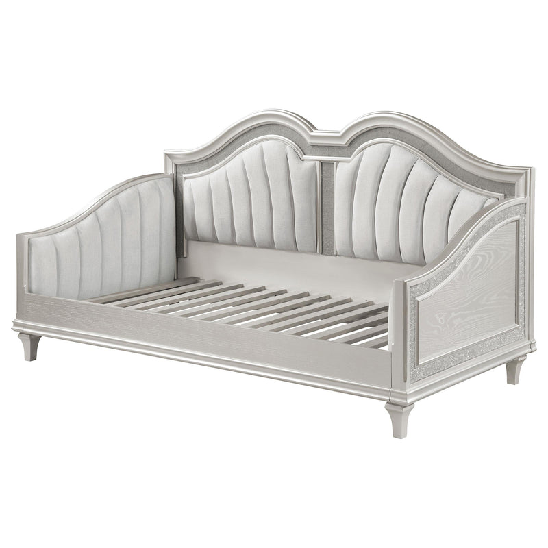 Evangeline Upholstered Twin Daybed Silver Oak - detail 6