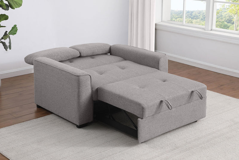 Edith Upholstered Convertible Sleeper Sofa Bed