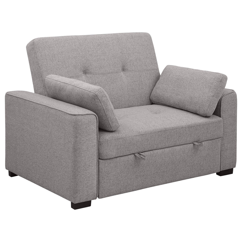 Edith Upholstered Convertible Sleeper Sofa Bed