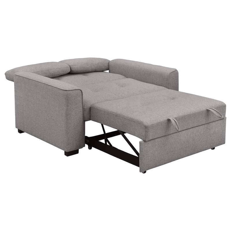 Edith Upholstered Convertible Sleeper Sofa Bed