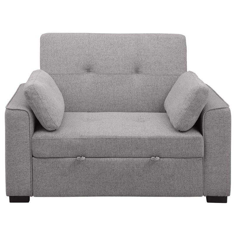 Edith Upholstered Convertible Sleeper Sofa Bed
