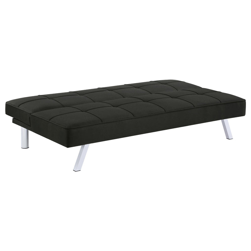 Joel Upholstered Tufted Convertible Sofa Bed