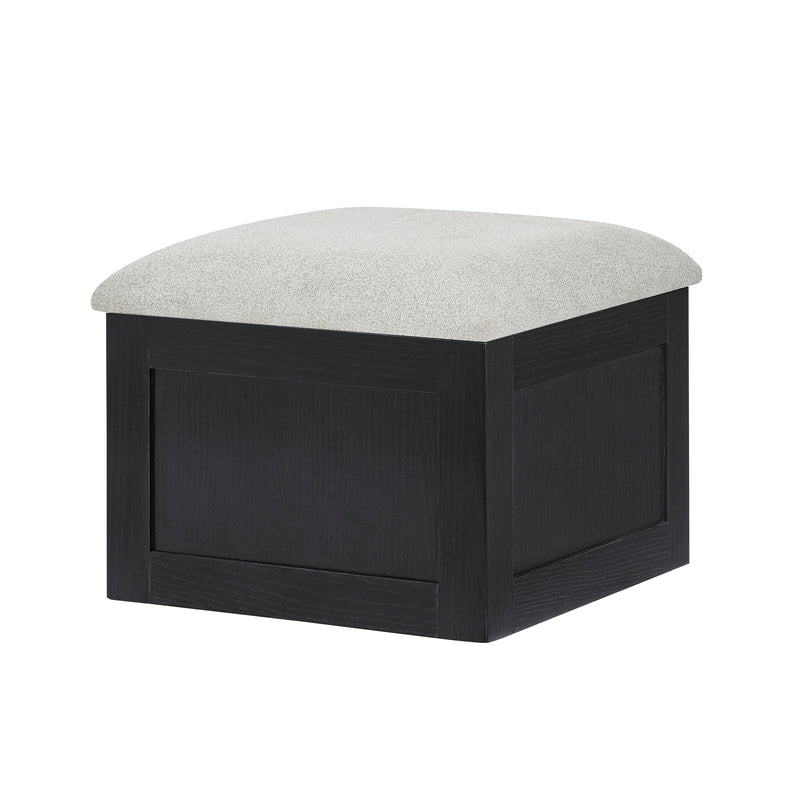 Marta Coffee Table with 4 Storage Ottomans
