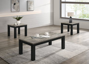 Crownmark Theo 3-Pc Cocktail Set - Concrete