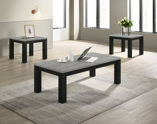 Crownmark Theo 3-Pc Cocktail Set - Grey
