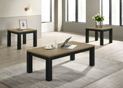 Crownmark Theo 3-Pc Cocktail Set - Natural