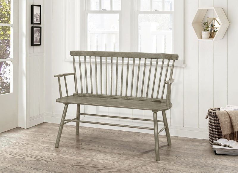 Jerimiah Spindleback Bench Black