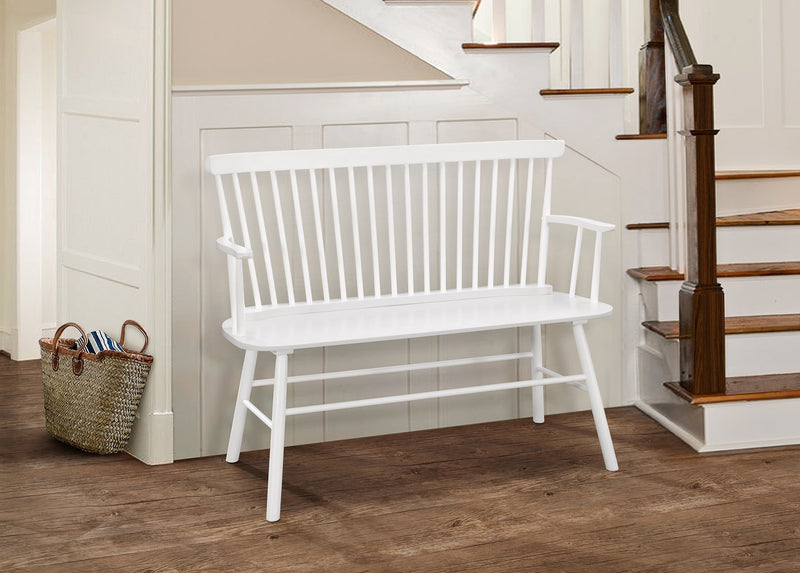 Jerimiah Spindleback Bench Black