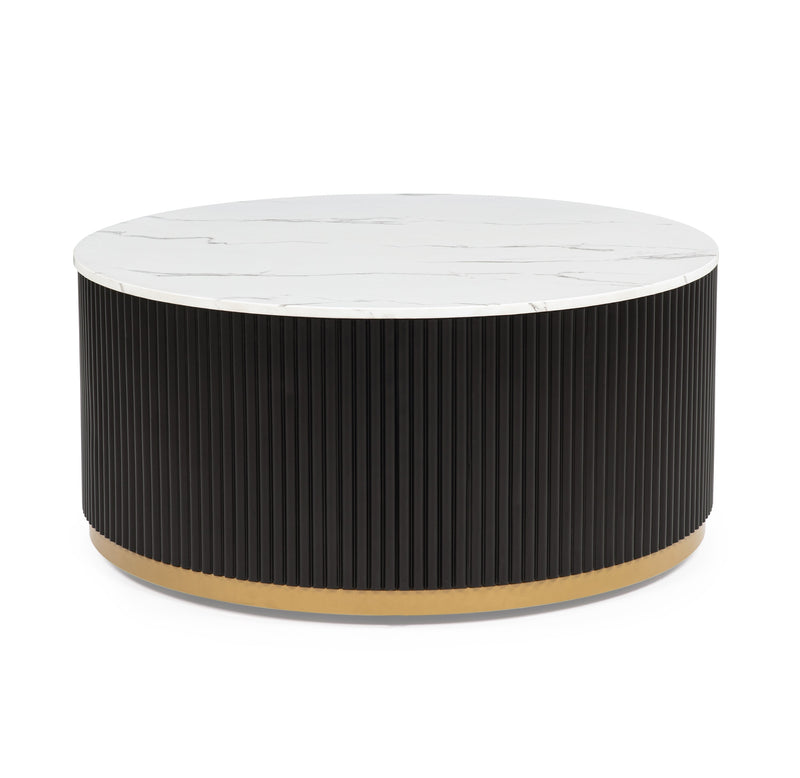 Kara End Table Gd Black