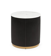 Crownmark Kara End Table Gd Black