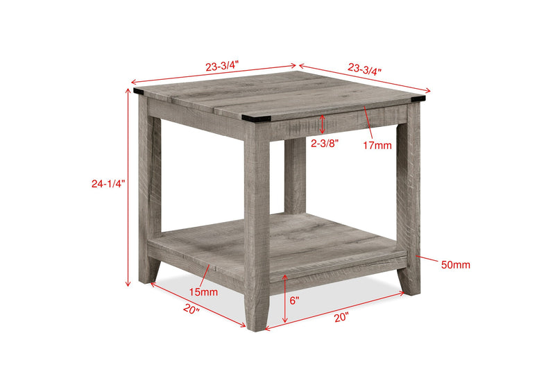 Crownmark Milton 3-Pc Set