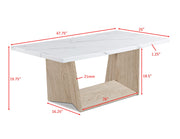 Crownmark Adea 3-Pc Set - White Oak