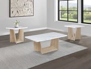 Crownmark Adea 3-Pc Set - White Oak