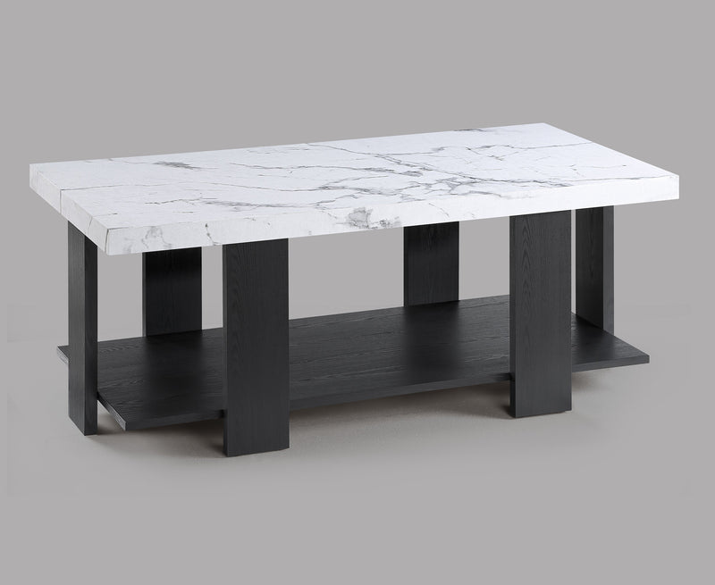 Boris 3-Pc Cocktail Set - Faux Marble