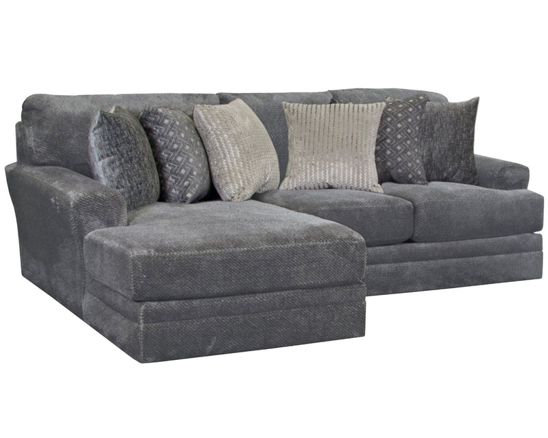 Sectional w/Chaise Rev - Smoke