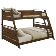 Holden Wood Veneer Twin Over Full Bunk Bed Walnut - detail 5