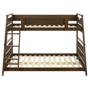 Holden Wood Veneer Twin Over Full Bunk Bed Walnut - detail 6