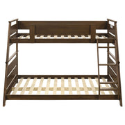 Holden Wood Veneer Twin Over Full Bunk Bed Walnut - detail 7