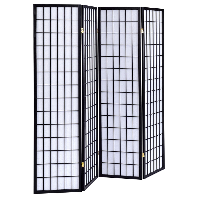 Roberto 4-Panel Room Divider Folding Shoji Screen
