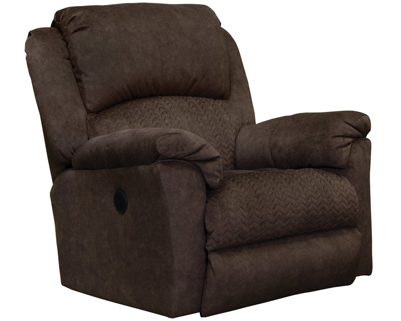 Malloy Chocolate Power Recliner