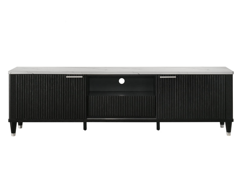 Crownmark Britany TV Stand Black