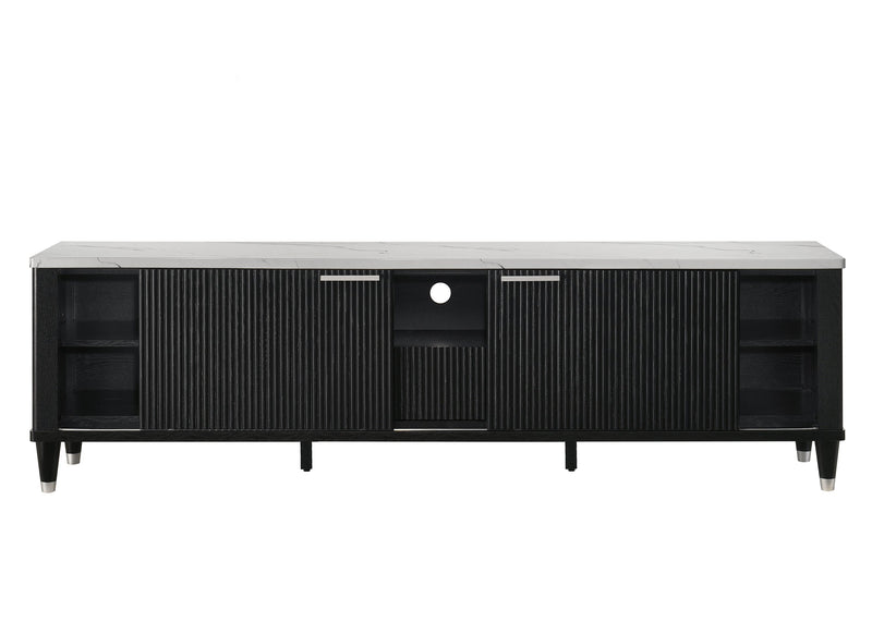 Crownmark Britany TV Stand Black