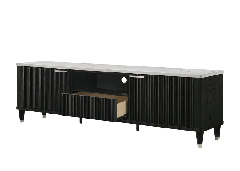 Crownmark Britany TV Stand Black