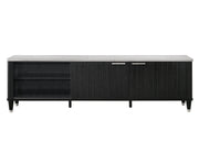 Crownmark Britany TV Stand Black