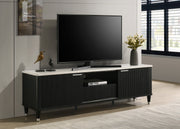 Crownmark Britany TV Stand Black