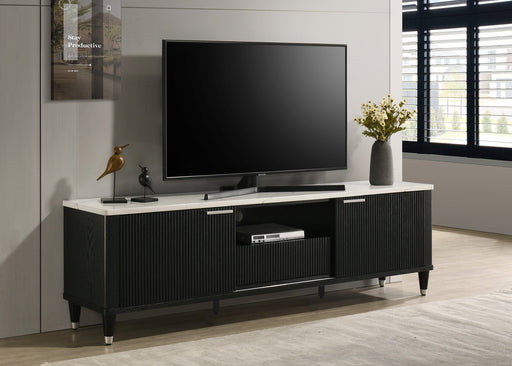 Crownmark Britany TV Stand Black