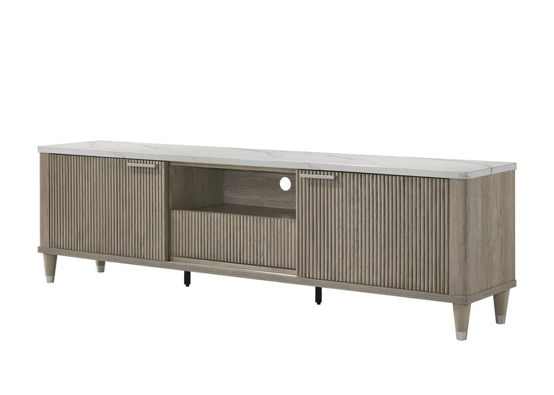 Crownmark Britany TV Stand Drift Wood