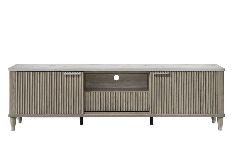 Crownmark Britany TV Stand Drift Wood