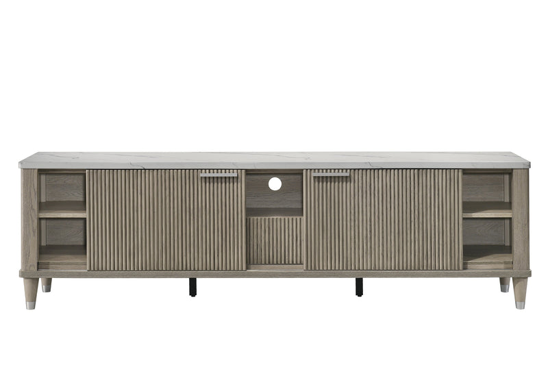 Crownmark Britany TV Stand Drift Wood
