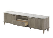 Crownmark Britany TV Stand Drift Wood