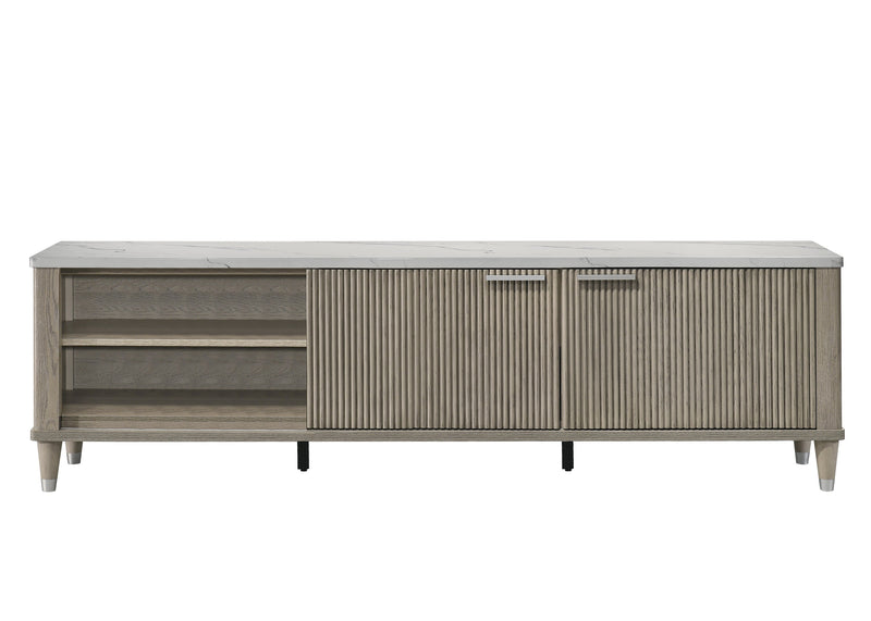 Crownmark Britany TV Stand Drift Wood
